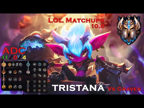 Tristana Vs Graves ADC Gameplay 10.8