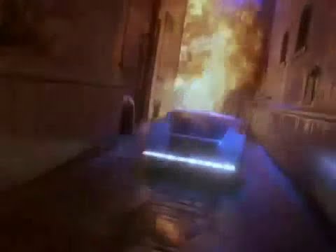 Lancia Stratos Zero and Michael Jackson in Moonwalker