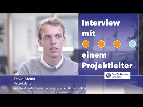 Was macht ein Projektleiter bei Fire Protection Solutions? | Interview mit einem Projektleiter