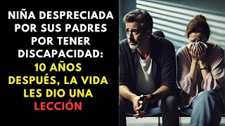 Niña despreciada por sus padres por tener discapacidad: 10 años después, la vida les dio una lección