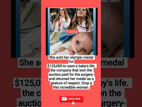 She Sold Her Olympic Medal to Save a Baby’s Life