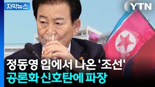 [자막뉴스] "한조 관계" 북한 두고 꺼낸 신조어...헌법과 충돌 지적도 / YTN