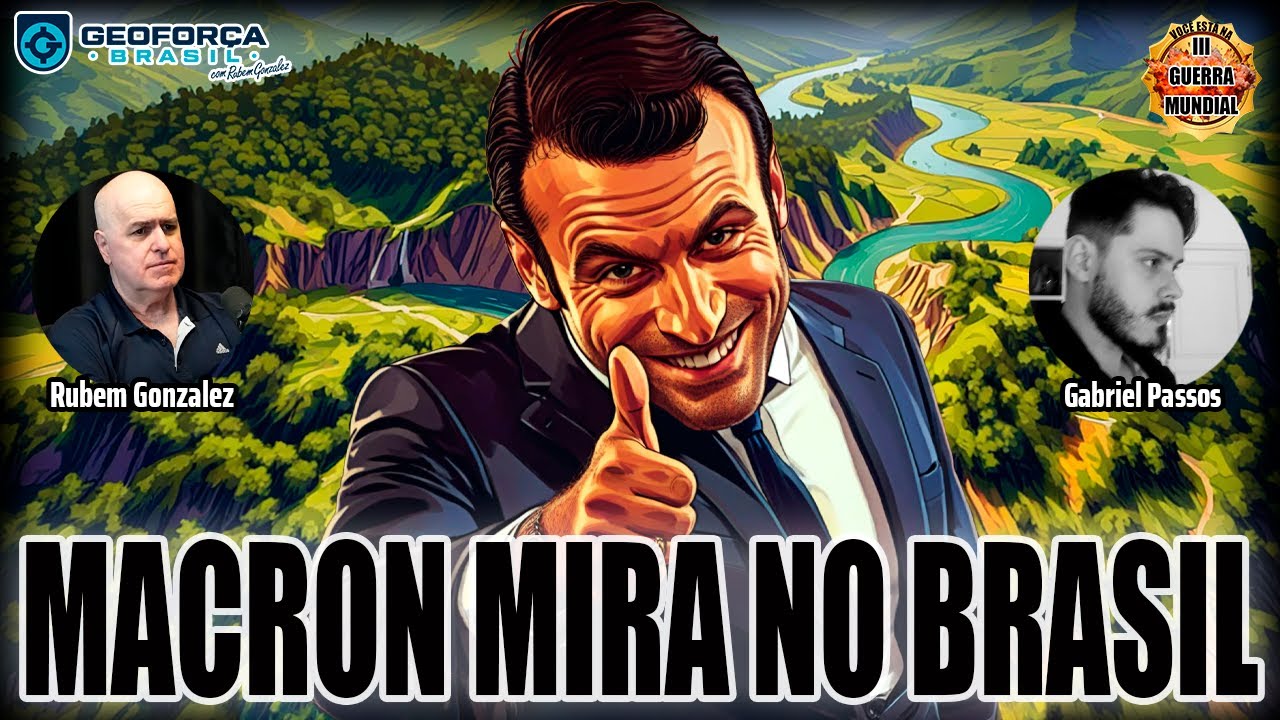 FRANÇA EXPULSA DA ÁFRICA | MACRON MIRA NO BRASIL | Part. Gabriel Passos