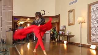 Actress Radhika kumaraswamy dance performance video