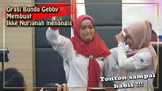 Download lagu Orasi Gebby Pareira membuat Ikke Nurjanah Menangis mp3