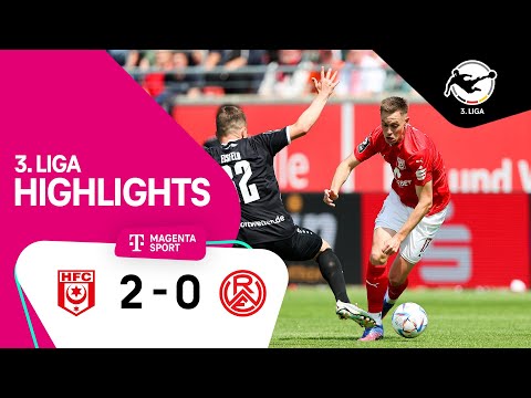 Hallescher FC - RW Essen | Highlights 3. Liga 22/23