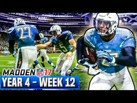 Madden 17 Chargers Franchise Year 4 - Week 12 vs Vikings| Ep.83