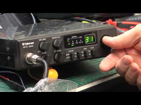 Cybernet Beta 3000 UK CB27/81 CB radio (mobile) - On The Air Test