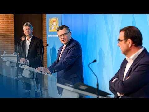 Video in Gebärdensprache: Pressekonferenz zur Corona-Pandemie (13. April 2021) - Bayern