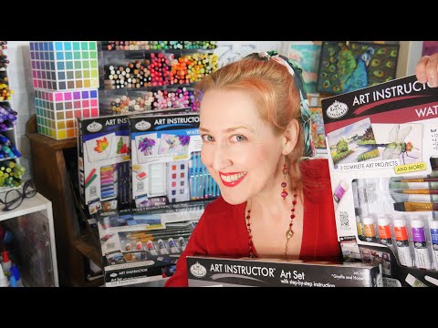 LOOK what Finally Came!!! Unboxing My Art Instructor Kits