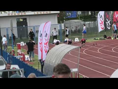 100m M bieg 2 - Leszno 20220514