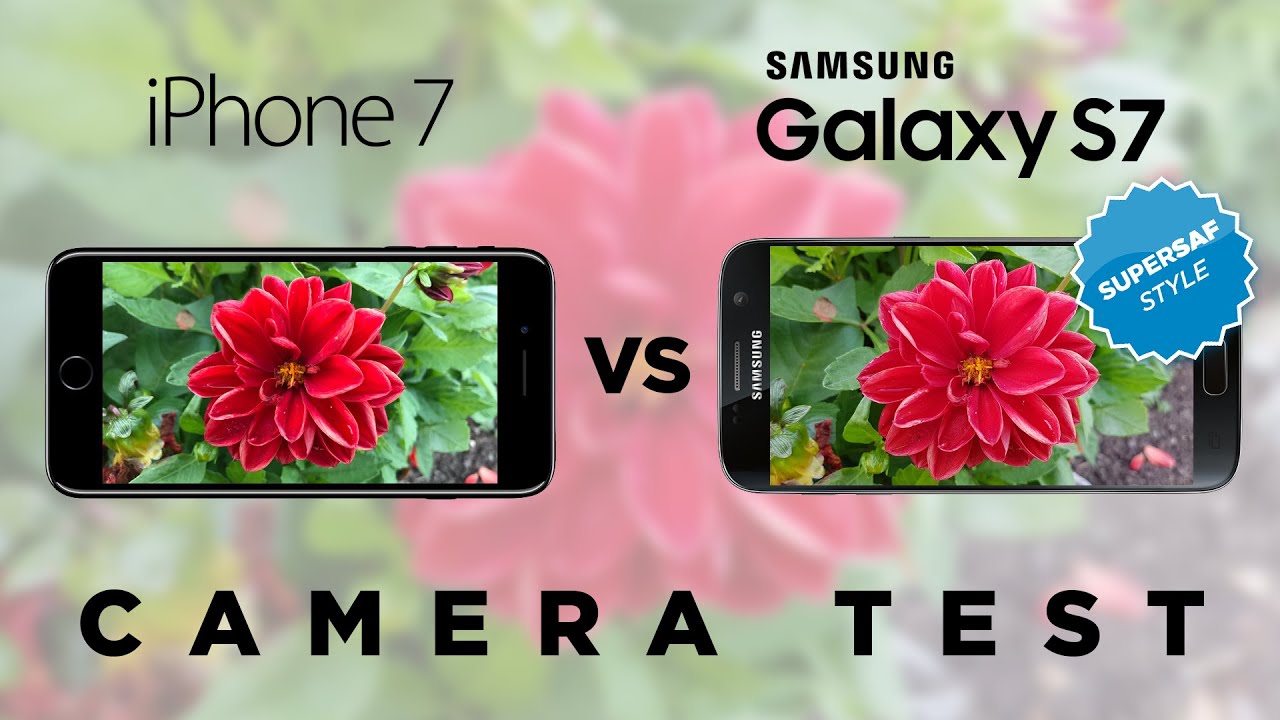 iPhone 7 vs Samsung Galaxy S7 Camera Test Comparison
