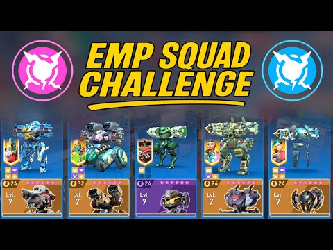 EMP Squad Challenge – Everyone Got ZAPPED ⚡ Mech Arena