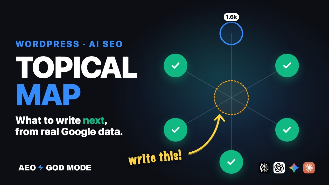 How to Build a Topical Map in WordPress with Real Google Data