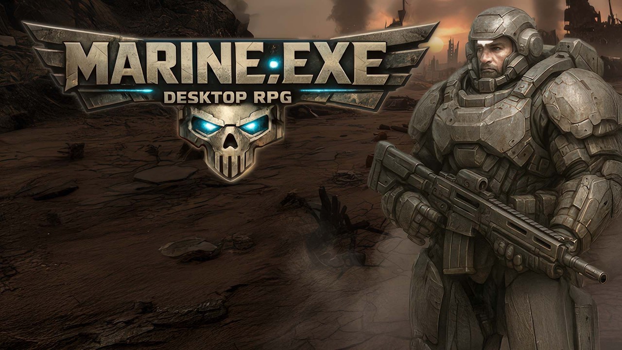 Video trailer for Marine.exe: Desktop RPG