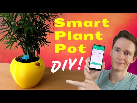 Flaura – Automatic, Smart Plant Pot (Self Watering, DIY Project, 3D Printed, Arduino) INTRODUCTION