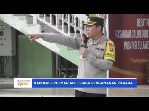 KAPOLRES POLMAN APEL SIAGA PENGAMANAN PILKADA SERENTAK 2024
