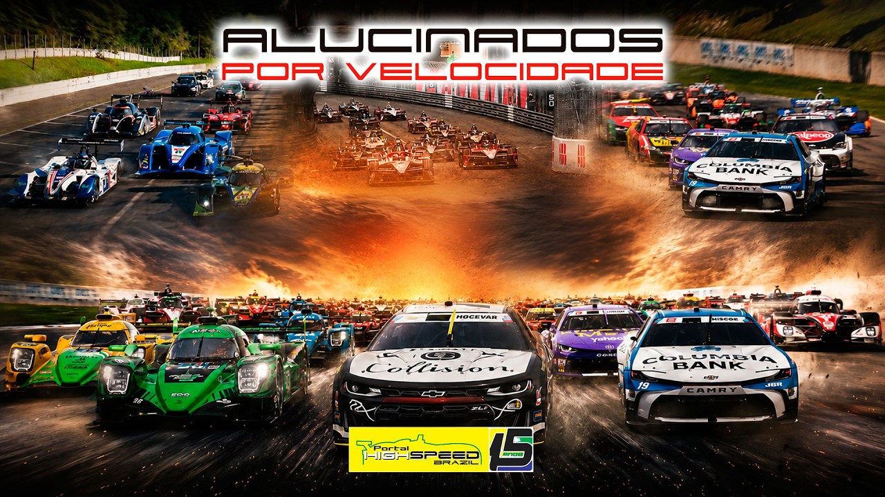 🏎️ ALUCINADOS POR VELOCIDADE IN LIVE | F1, Nascar, Formula E, Indycar | Ao Vivo