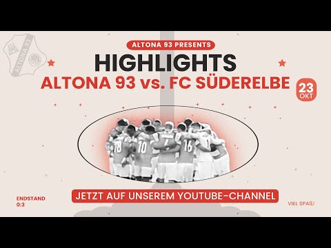 Altona 93 - FC Süderelbe Highlights