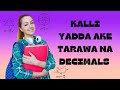 KALLI YADDA AKE TARAWA NA DECIMALS MATHS A HAUSA LISSAFI DA HAUSA