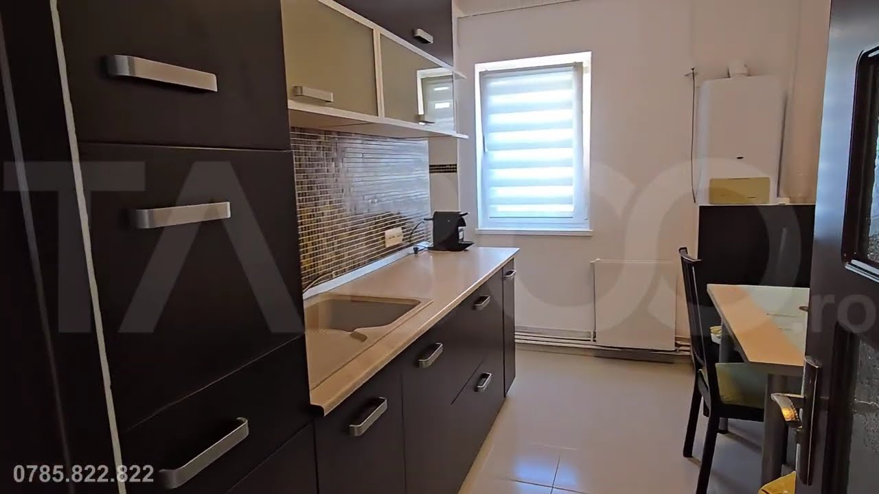 Apartament 3 camere decomandat renovat 2 bai 2 balcoane Turnisor Sibiu - Video