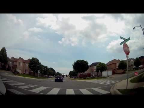 June 2017 Driving in Brampton Ontario Canada Part 7