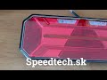 Združené LED svetlo 12V / 24V - pravé s dynamickými smerovkami ECER (131x350x35mm) - Video Youtube