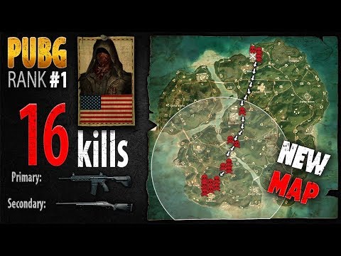 PUBG Rank 1 - Croopadoop 16 kills [NEW MAP] Solo FPP - PLAYERUNKNOWN'S BATTLEGROUNDS
