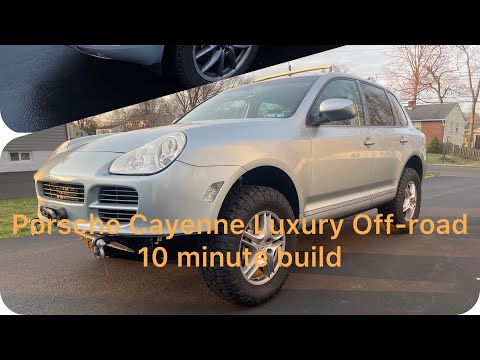 Porsche Cayenne: Luxury Meets Off-road 10 Minute Build
