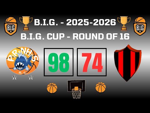 Piranhas BC 98-74 Pagratians (BIG CUP- Round of 16-04/01/2026)