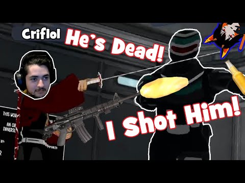 Tussling With A Drunk | VR Chat