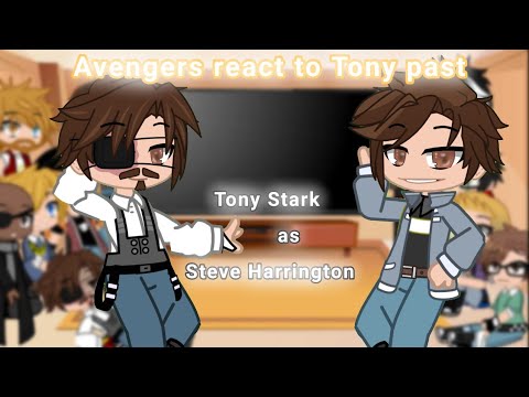Avengers + Dr Strange react to Tony past|Tony Stark as Steve Harrington(requested)