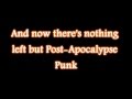 Abney Park - Post Apocalypse Punk lyrics 
