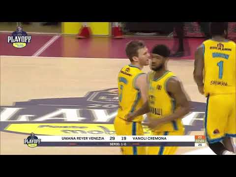 HIGHLIGHTS G2 LBA Playoff PosteMobile/ Umana Reyer Venezia - Vanoli Cremona 108-76