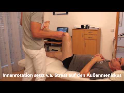 Als treat rheumatoide Arthritis des Knies Teilbruch Außenband des Kniegelenks