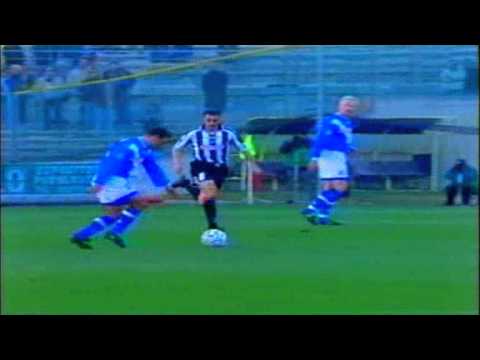 Serie A 2001-2002, day 12 Brescia - Udinese 2-0 (Giunti, A.Filippini)