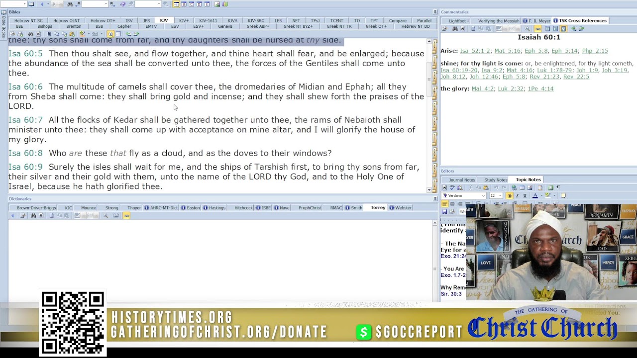 The Inauguration of Our King