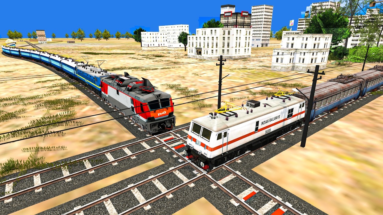 【踏切アニメ】あぶない電車 4 TRAIN THOMAS🚦 Fumikiri 3D Railroad Crossing Animation Kereta Api Kartun #123