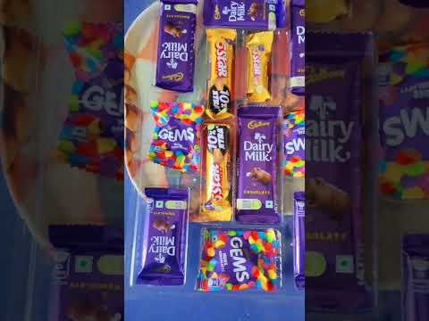 Cadbury celebrations pack Rs.199 | Chocolate platter #shorts  #asmr  #chocolate