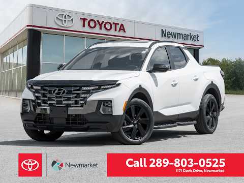 2024 Hyundai Santa Cruz Ultimate AWD in White for sale at Newmarket Toyota in Newmarket, ON