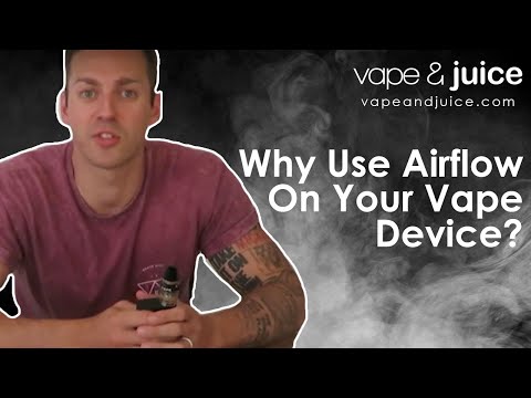 Part of a video titled Why use airflow on your vape device? - YouTube