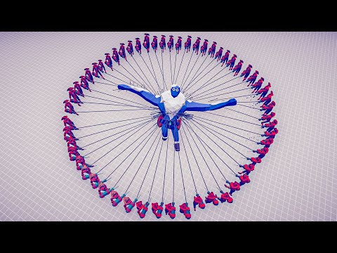 100x HARPOONS vs EVERY UNIT + GODS - Totally Accurate Battle Simulator TABS