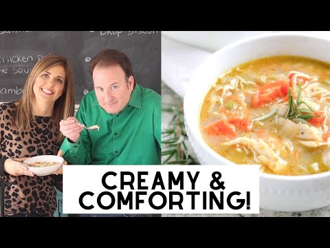 Paleo Chicken Pot Pie Soup {Keto & Whole30}