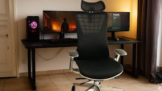 Chaise en MAILLE RESPIRANTE avec 8 ZONES de TENSION ?! ChaiseBureau365 Miller