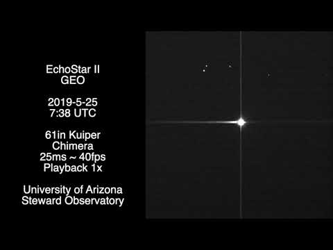 EchoStar II Specular Flare [5-25-2019]