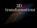 Three Dimensional Linear Transformations Chapter 5 Essence Of Linear Algebra