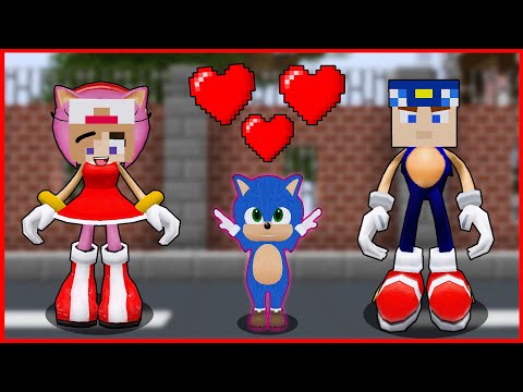 SONİC KOMİSER AŞIK OLDU, BEBEK YAPTI !!😍😱 - Minecraft PARODİLERİ ZENGİN FAKİR HAYATI