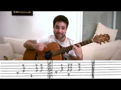 3 Bossa Nova Rhythm Patterns   Fingerstyle Guitar Lesson Tutorial w  TAB