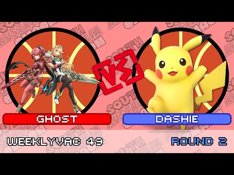 WeeklyVac 49 - SSBU - Ghost (Pyra & Mythra) vs Dashie (Pikachu)