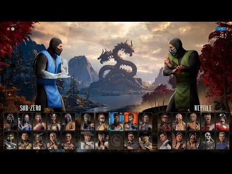 MK95 SUB-ZERO vs MK95 REPTILE | MORTAL KOMBAT 1
